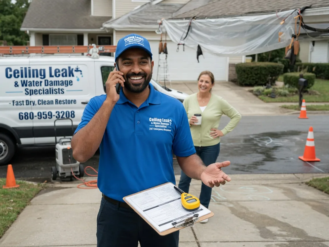 Ceiling Leak Cleanup West Boothbay Harbor, ME FAQs